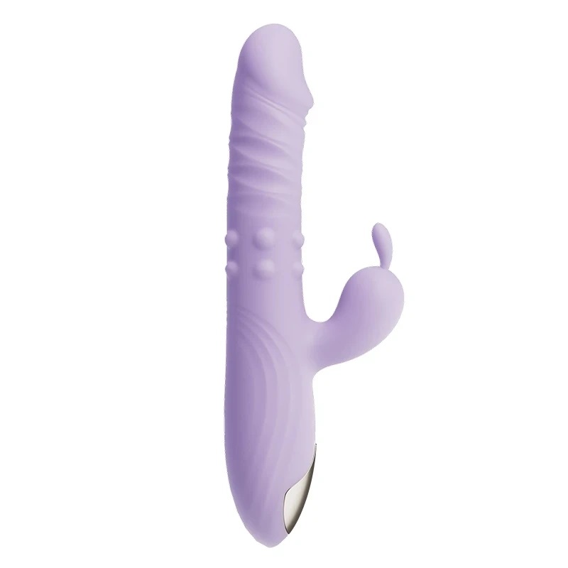 70 ways to play, telescopic dual vibro modess, rotating bead... Erocome - Eridanus Pro Thrusting Vibrator - Purple photo-11
