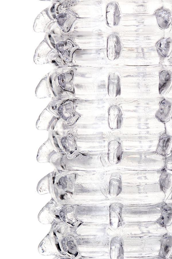 Turn your penis into an incredible source of pleasure with t... A-Toys - Boyn Sleeve 15.2 cm - Clear photo-5