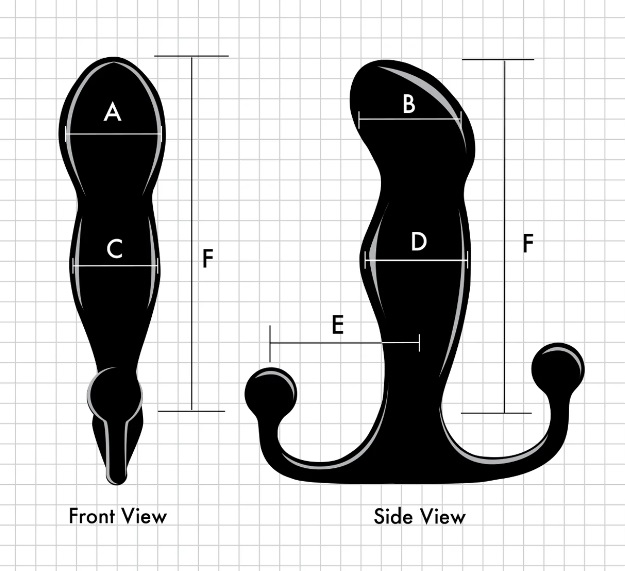 Large, angled head for more focused prostate stimulation
Lar... Aneros - Progasm Black Ice Prostate Massager photo-4
