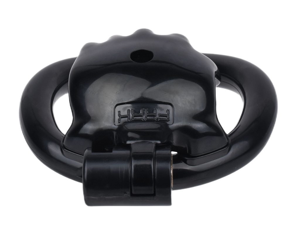 Material: Resin
Cage high: 32mm  ... FAAK - Hand Shaped Resin Chastity Cage - Black photo-6