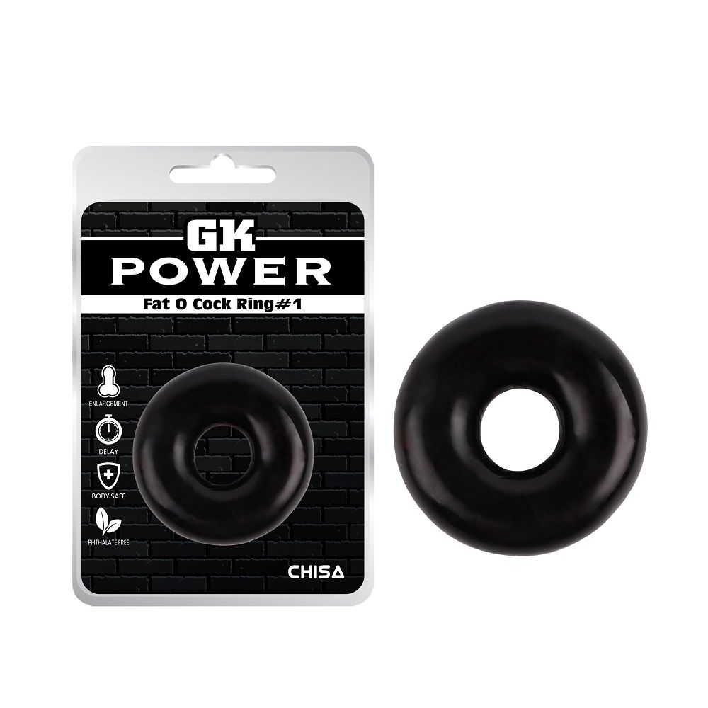 For hard and long lasting, Phthalates Free.
Material:TPE
Pr... Chisa - Fat O Cock Ring#1 - Black photo-2