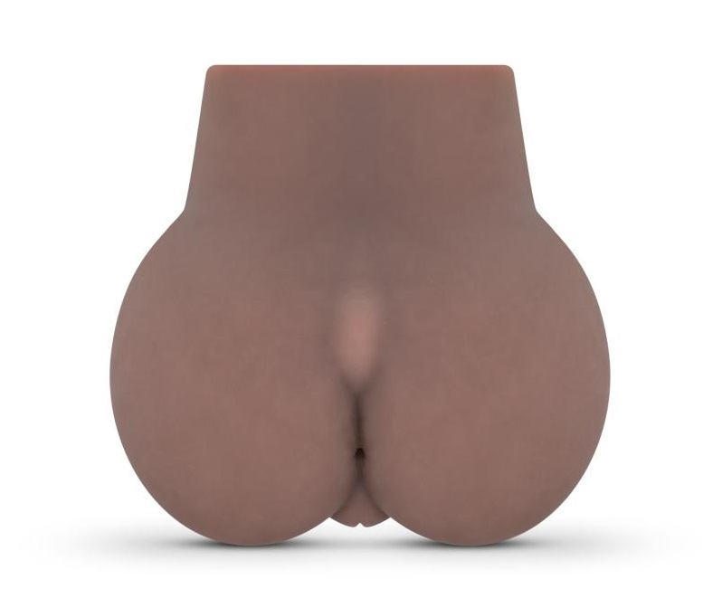 This delicious masturbator has a realistic design and has bo... FwB - Jasmine Turner Masturbator - Brown photo-3
