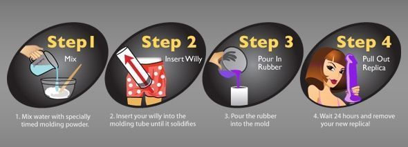 Clone A Willy - Kit Neon Dildo - Purple photo-4