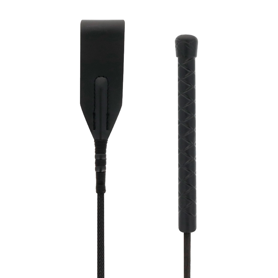 Take your fetish games to a higher level, cross your borders... Darkness - Riding Crop 47cm - Black photo-2
