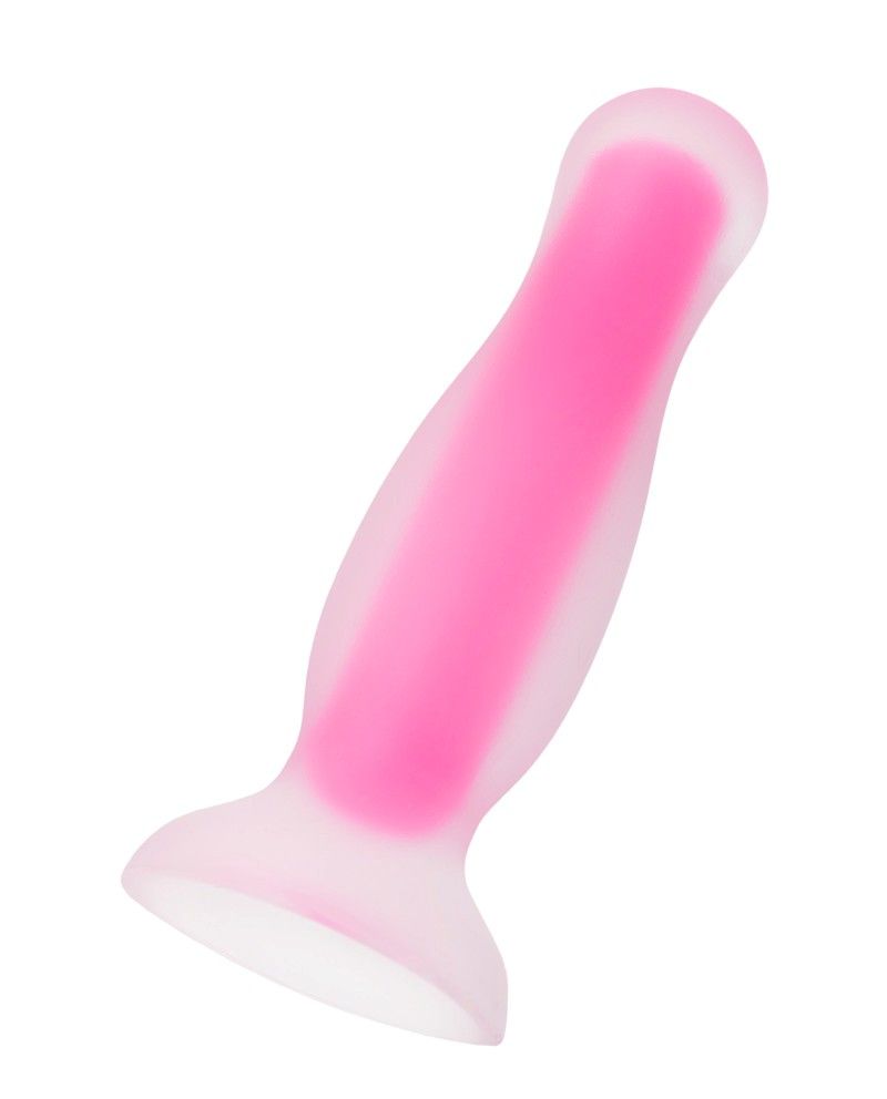 Glowing in the dark John Glow is your chance to go beyond re... Beyond - John Glow Anal Plug - Pink photo-3
