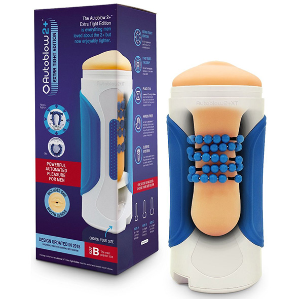 Enjoy unlimited blowjobs on demand.
The crowdfunded blowjob... Autoblow - 2 Plus Xt Masturbator & Sleeve B photo-4