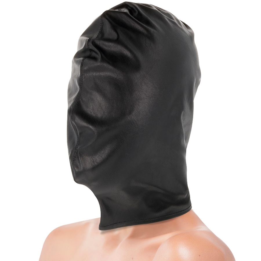Comfortable mask / hood that fits perfectly on the head. The... Darkness - Subjugation Balaclava Mask - Black photo-2