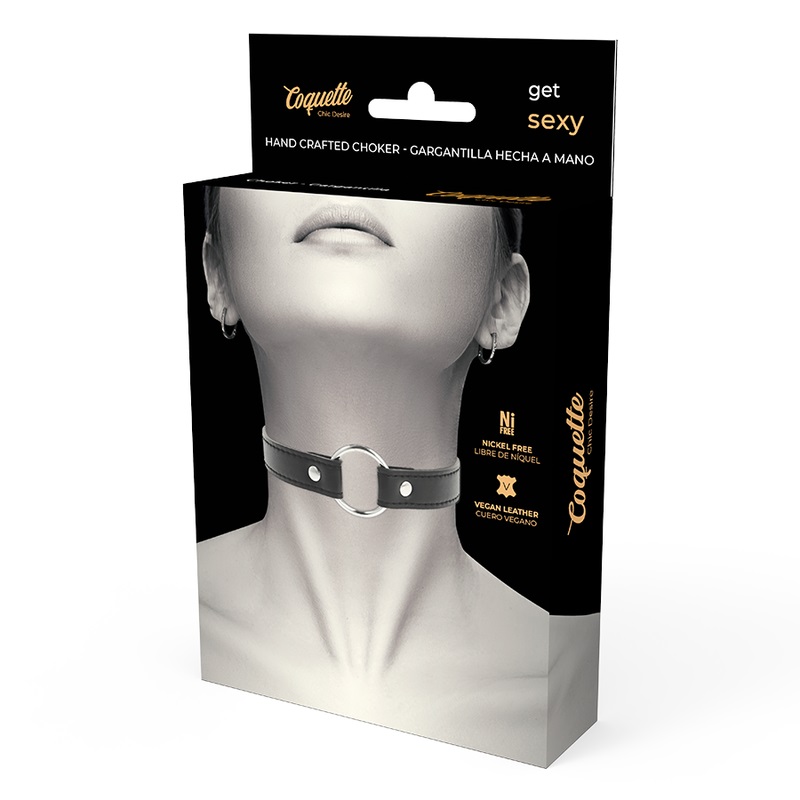 The Coquette Chic Desire accessories collection is exclusive... Coquette - Hand Crafted Choker - Black photo-4