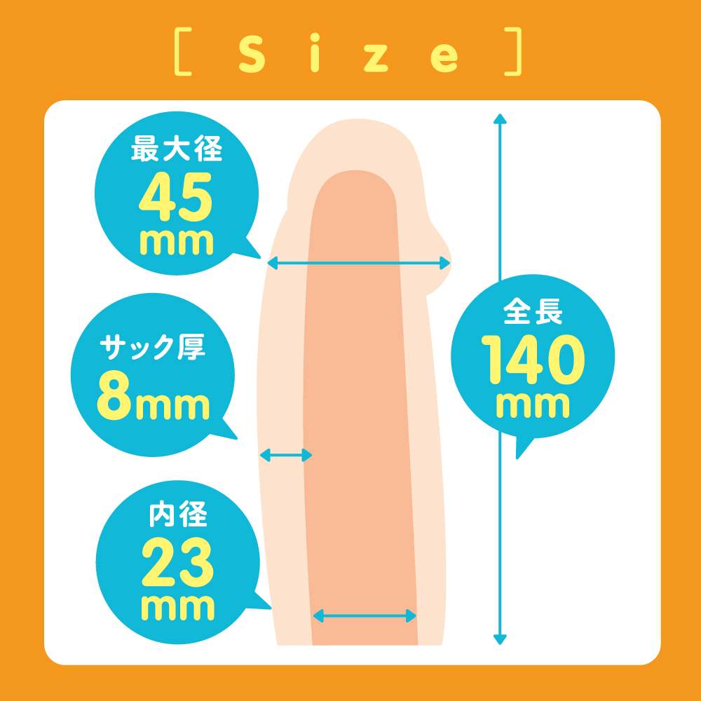 Perfect fit for any size! Authentic feel and look! A gentle-... Pepee - Punito Real Penis Sleeve photo-6