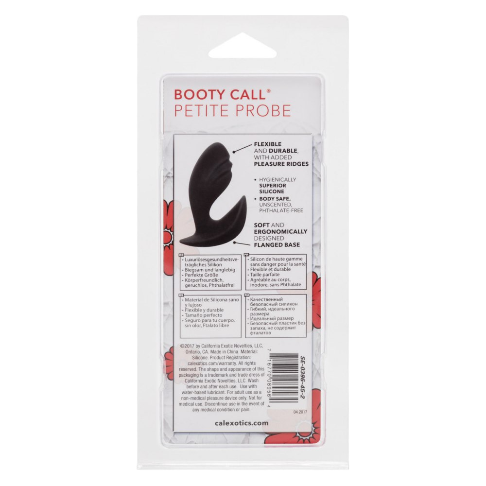 Whether you’re a beginner anal toy enthusiast or an erotic e... CEN - Booty Call Petite Probe - Black photo-7