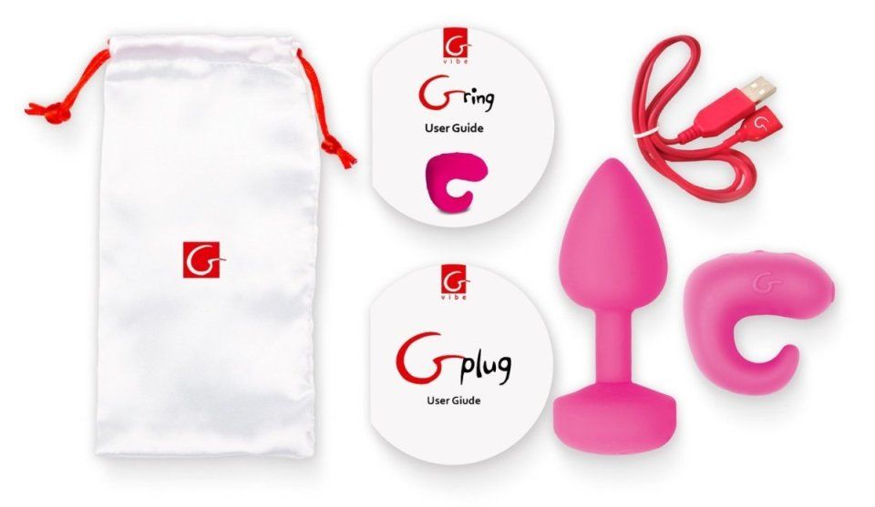 Specially developed for extra pleasure seekers.
Gplug i... Gvibe - Gkit - Sunny Raspberry photo-6