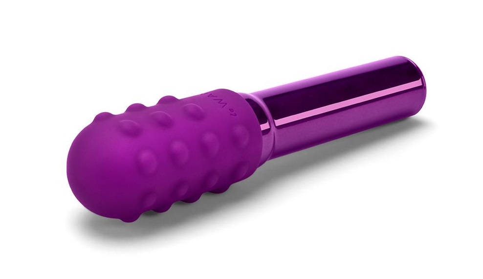 Rechargeable Vibrator With Silicone Textured Ring
Take your... Le Wand - Grand Bullet - Cherry photo-11