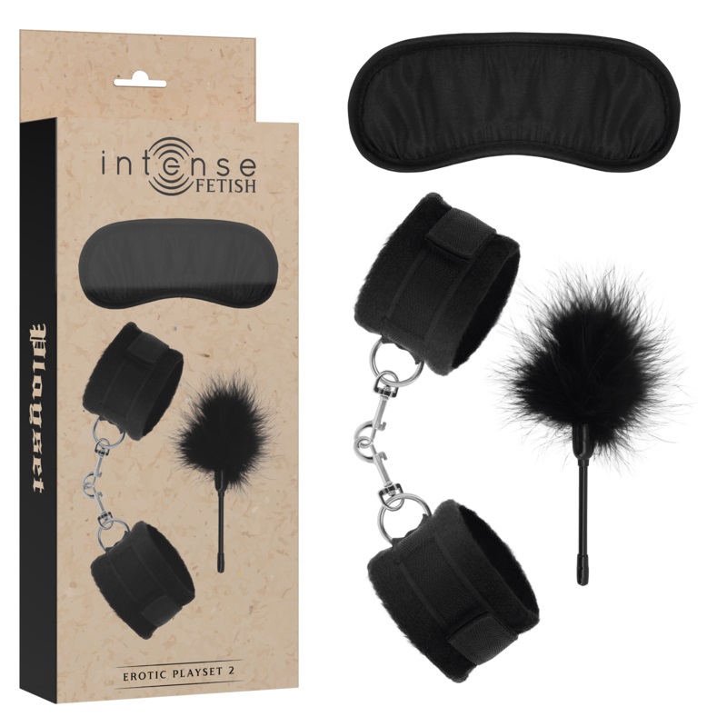 The INTENSE FETISH erotic set is a captivating ensemble desi... Intense - Erotic SM Playset #2 - Black photo-6