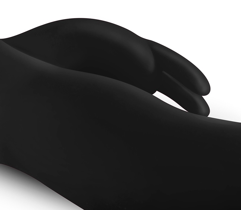 The rabbit vibrator from EasyToys represents endless pleasur... Easytoys - Mad Rabbit Vibe - Black photo-5