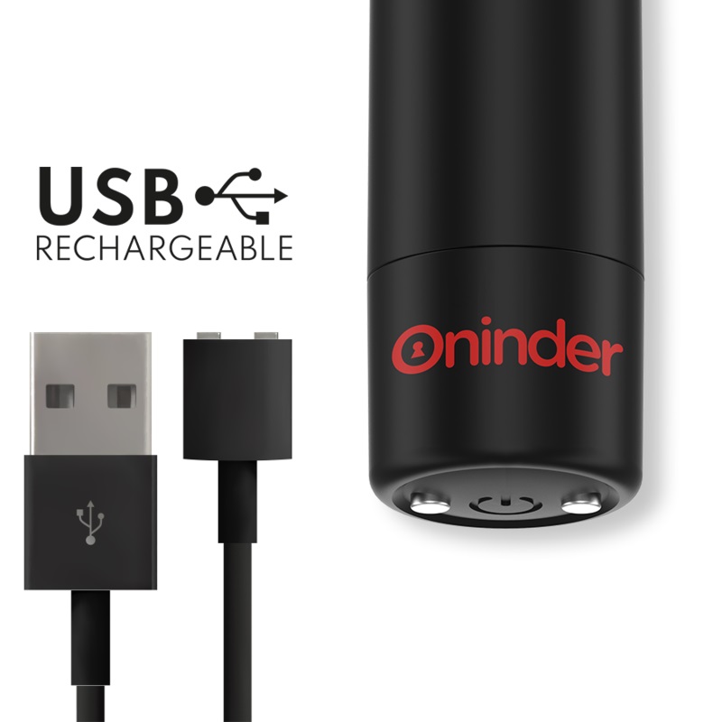 The BERLIN vibrating bullet from the ONINDER brand is an int... Oninder - Berlin App Controlled Bullet - Black photo-6