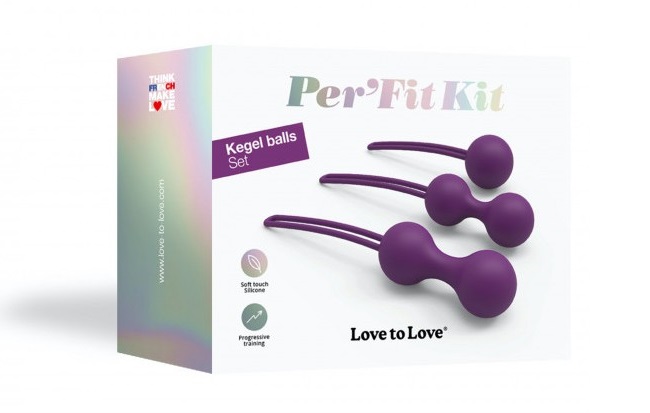 PER'FIT KIT is your perineum's loyal ally!
This trai... Love to Love - Per'Fit Kit Kegel Set - Purple photo-16