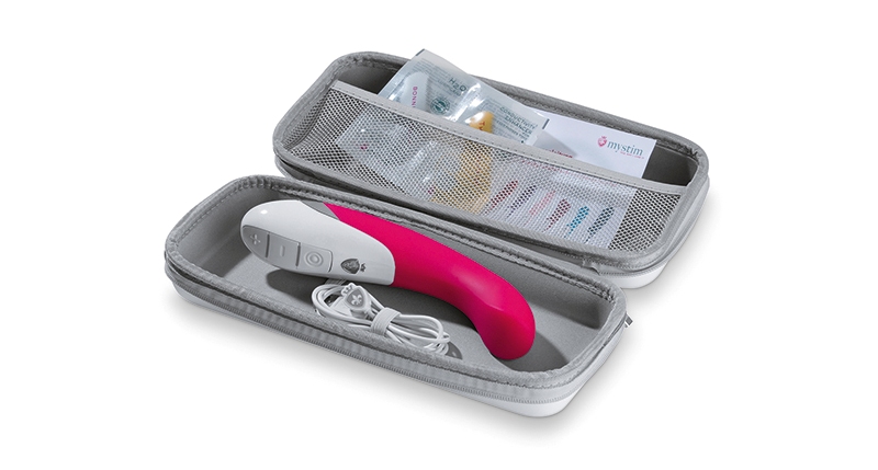 Al Punto is bent so that his point hits the G-spot. Proudly ... Mystim - Al Punto Vibrator - Pink photo-10