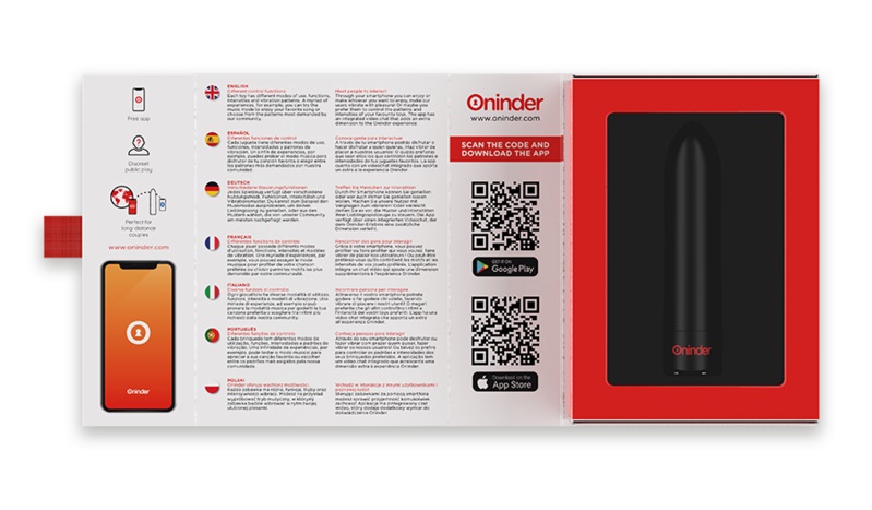 The BERLIN vibrating bullet from the ONINDER brand is an int... Oninder - Berlin App Controlled Bullet - Black photo-7