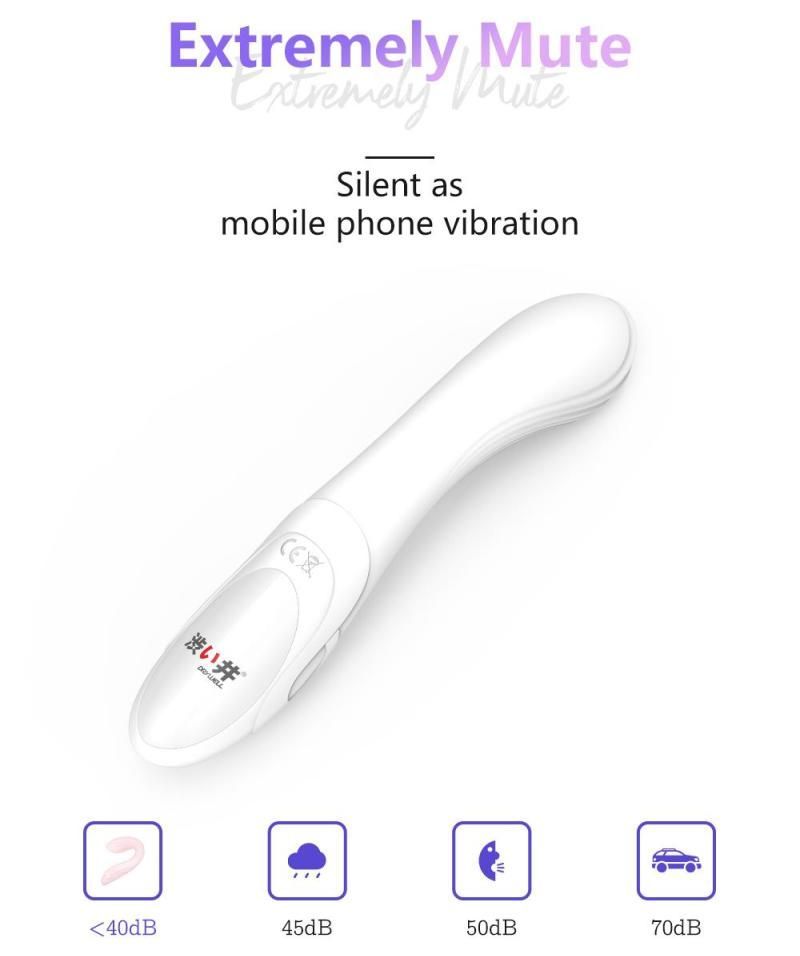 Surrender to the supreme sensations of vibrators, a heavenly... Drywell - Bending Vibrator - White photo-6