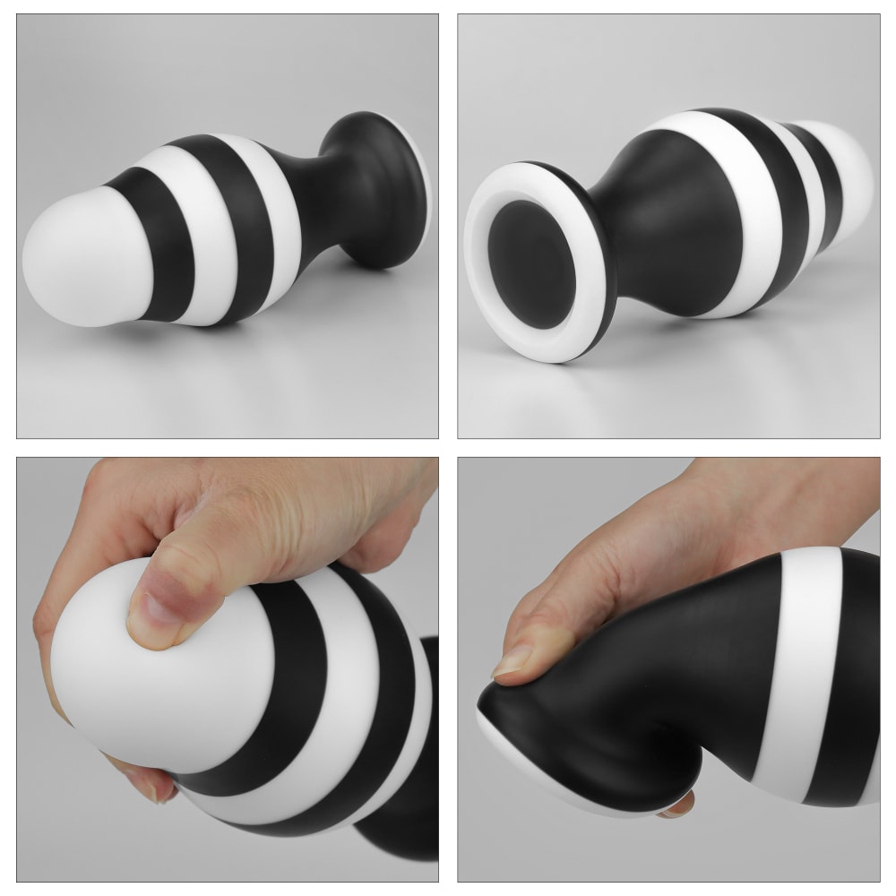 Designed to curve into your body, Crafted from finest silico... Lovetoy - 6.5" X-Missioner Butt Plug photo-6