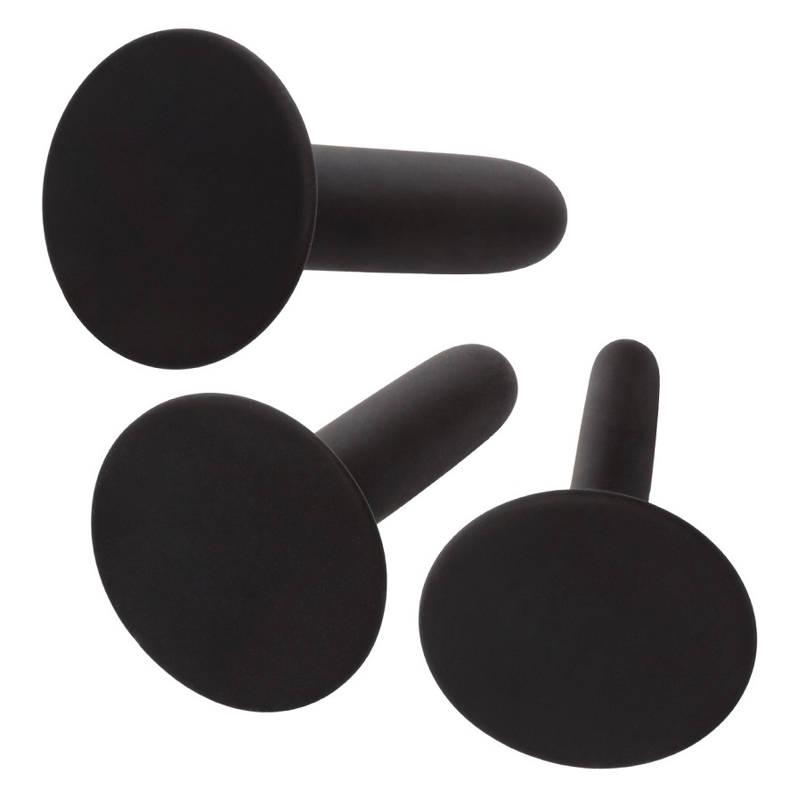 The Boundless Silicone Pegging Kit is made to thrust you int... CEN - Boundles Strap-On Pegging Kit - Black photo-4