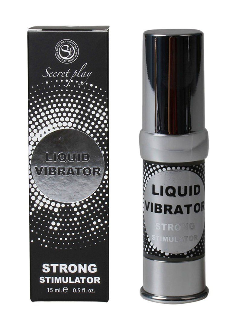 VIBRATIONS, STIMULATIONS AND STRONG SHOCK OF PLEASURE! The S... Secret Play - Liquid Vibrator Strong - 15ml photo-2