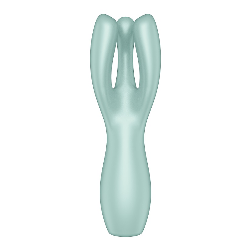 With 3 flexible pleasure arms and 3 power motors, the innova... Satisfyer - Threesome 3 - Mint photo-4