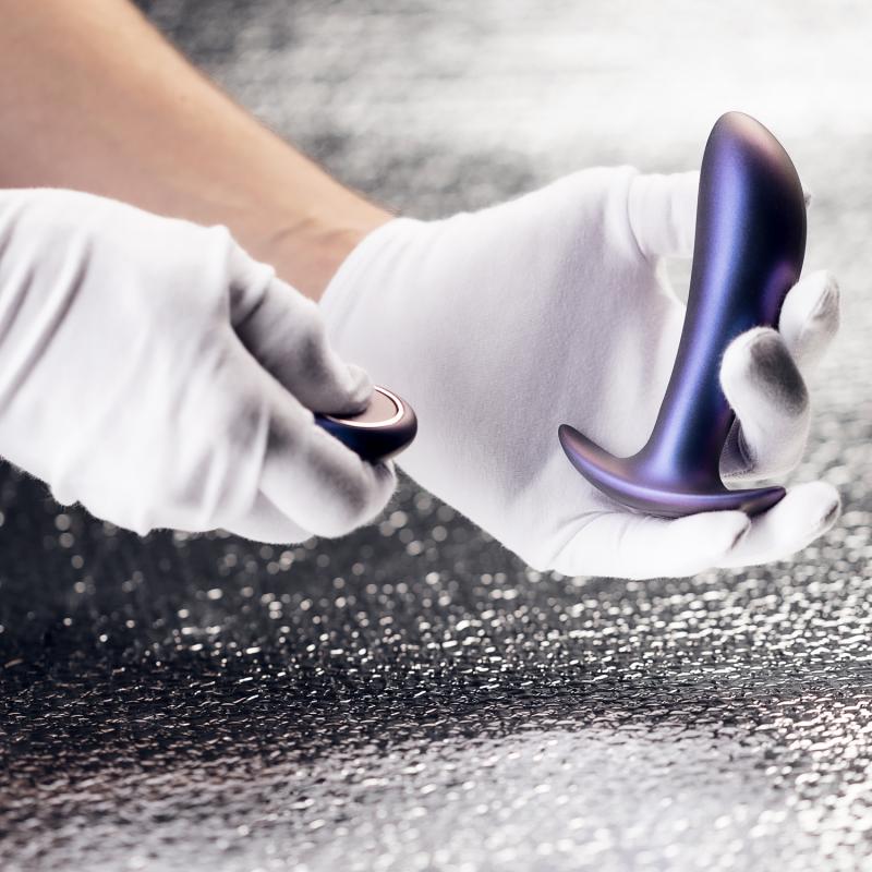 This elegant anal vibrator from the Hueman collection has be... Hueman - Uranus Anal Vibrator - Purple photo-5