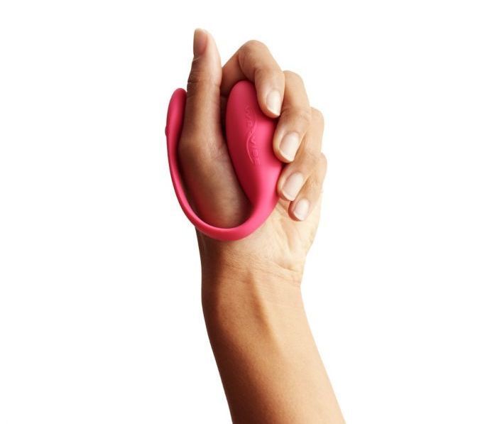 We-Vibe™ 的 Jive可穿戴式震动器由对人体安全的有机矽胶制成,可以通过免费的We-Connect™应用... We-Vibe - Jive 可穿戴式震动器 - 樱桃色 照片-4