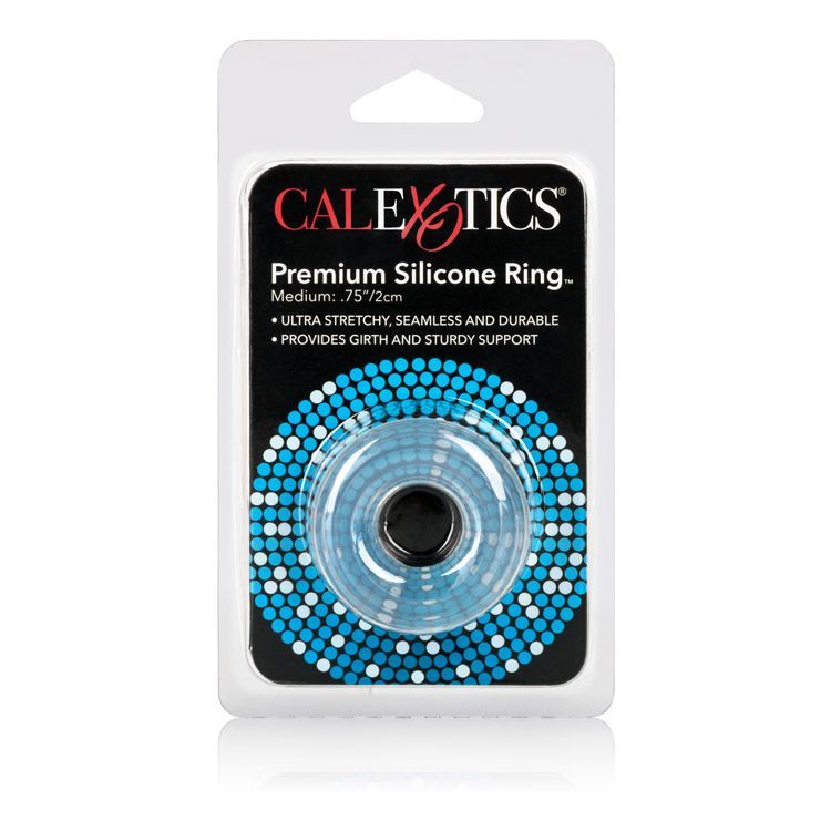 Please your lover all night long with the Premium Silicone R... CEN - Premium Silicone Ring Medium - Clear photo-3