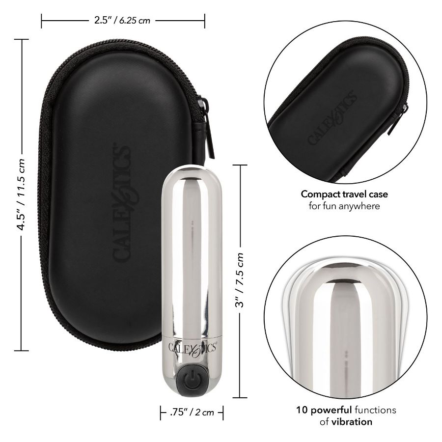 From the jet-set life to an adventurous love life, the Hidea... CEN - Hideaway Bullet - Silver photo-11