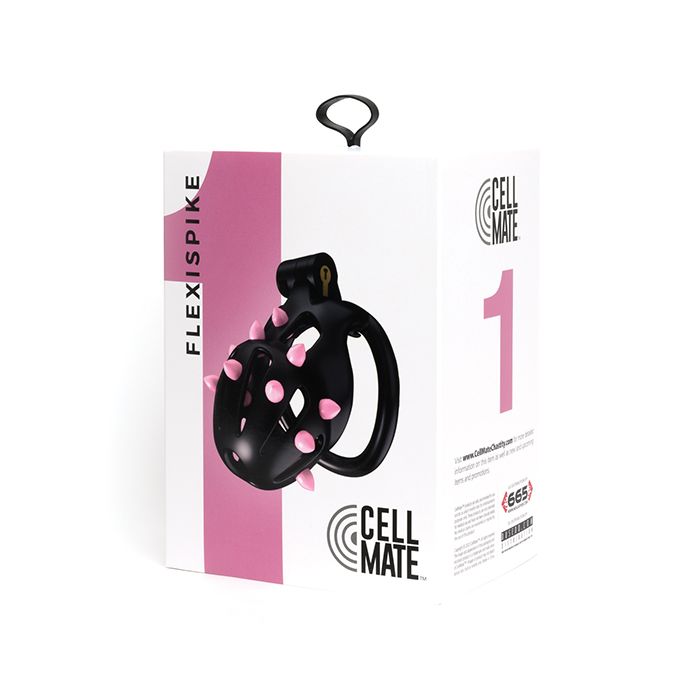 Introducing Flexispike, a premium male chastity device that ... Sport Fucker - FlexiSpike Chastity Cage S - Black photo-5