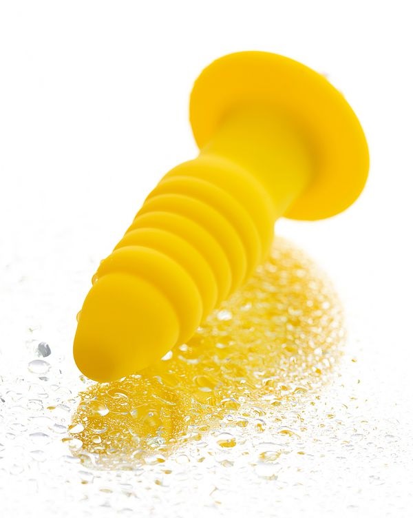 Lancy The toy fills out in the inside. A vibration is a plea... ToDo - Lancy Vibro Plug - Yellow photo-4