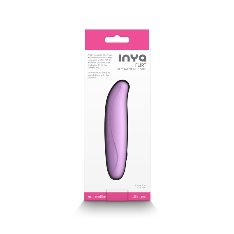 Flirt by INYA - the world's most flexible and bendable v... NS Novelties - INYA Flirt Mini Vibe - Lilac photo-4