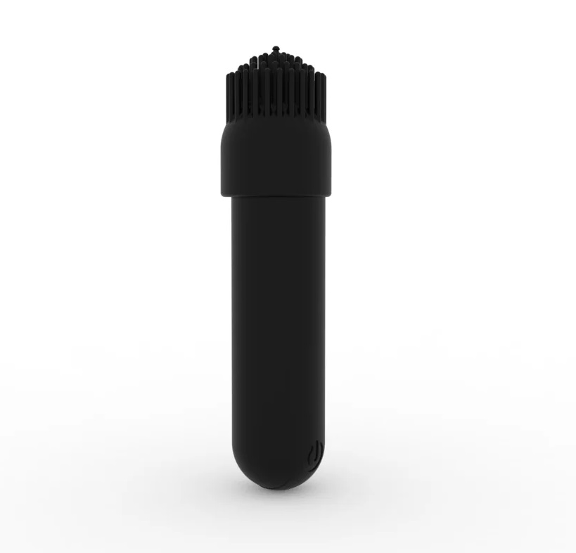 Silicone vibro bullet with 3 attachments
Vibration Modes: 1... Liebe Seele - Bullet Vibrator w Attachment - Black photo-4