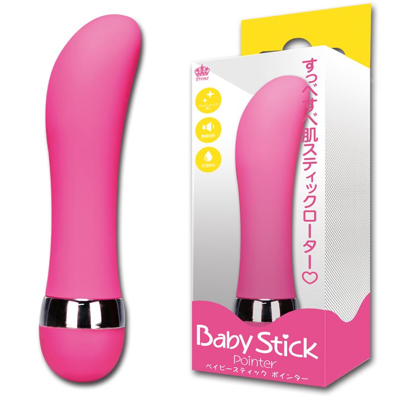 Introducing a stepless dual type G stick rotor that allows y... A-One - Baby G-Stick Pointer Rotor - Pink photo-6