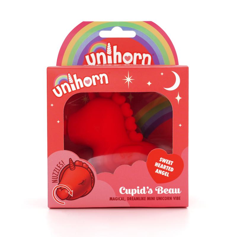 Say ‘halo’ to this divine, heart-tongued angel!
With its ma... Unihorn - Cupid's Beau Clitoral Vibe - Red photo-6