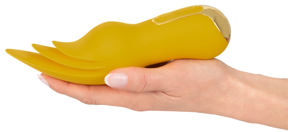 For thrilling tongue fun!
Dynamic, yellow vibrator with 3 fl... YNF - Licking Vibrator - Yellow photo-3