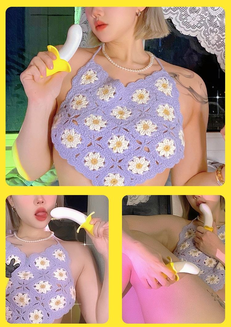歪歪马为你带来坏坏的体验~
蕉男友强势升级
变身成为“强力蕉”!
升级版加入自动加温功能,
震动马达doub... YY Horse - 温感香蕉型震动器 - 黄色 照片-5