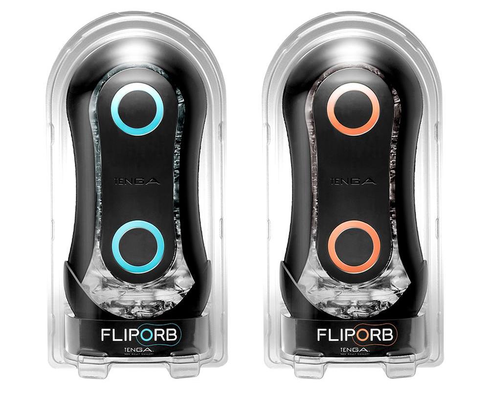 Stronger orbs collide and stimulate from within firm, edgy i... Tenga - Flip ORB Strong - Blue Rush photo-8