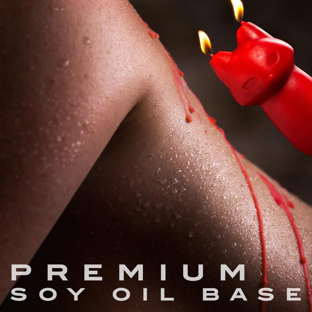 The Fox Candle is perfect for exploring new sensations with ... Temptasia - Fox Drip Candle - Red photo-3