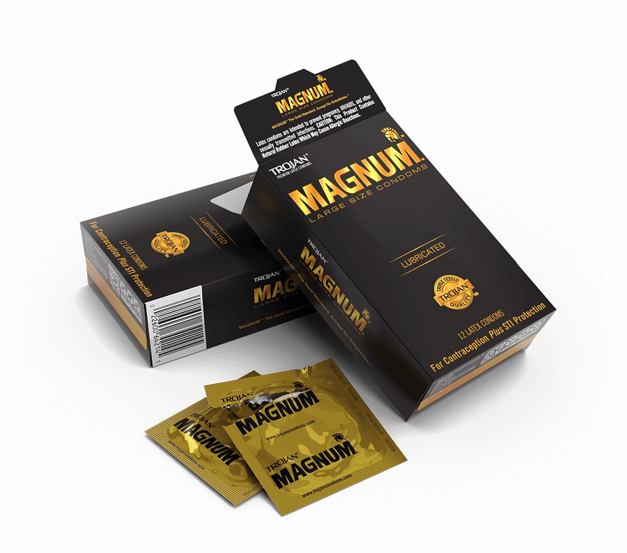 Enjoy larger than life pleasure. From the makers of Trojan c... Trojan - Magnum Large 62/55mm 3's Pack photo-6