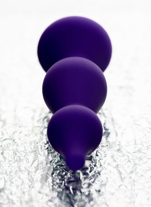 Sholt increase in diameter gradually and provides additional... ToDo - Sholt Anal Plug - Purple photo-5
