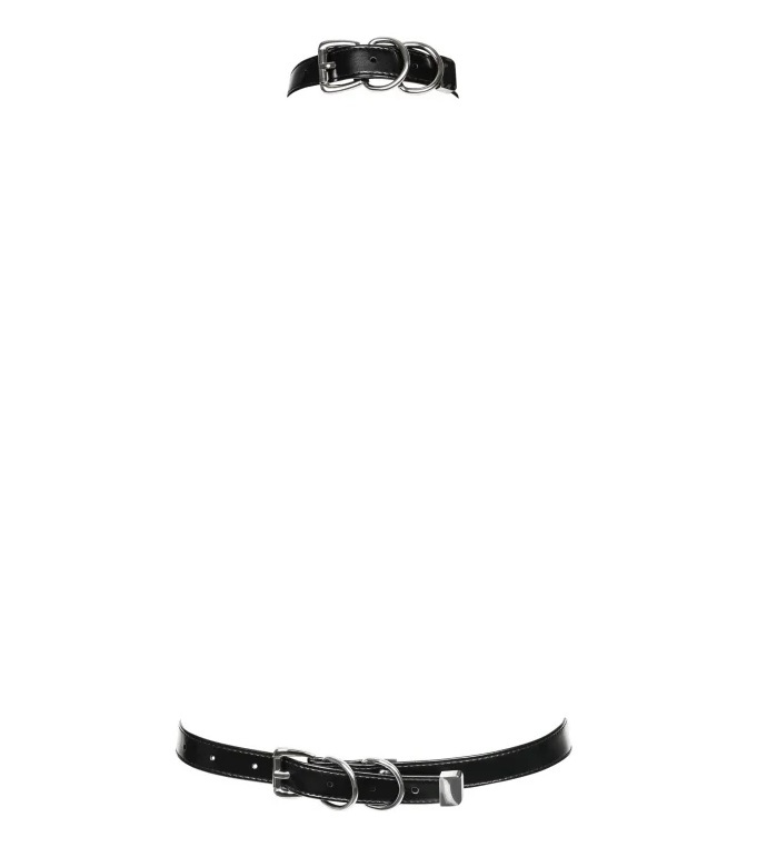 Do you know what will help you reach a higher level of spici... Obsessive - A738 Harness - Black photo-8