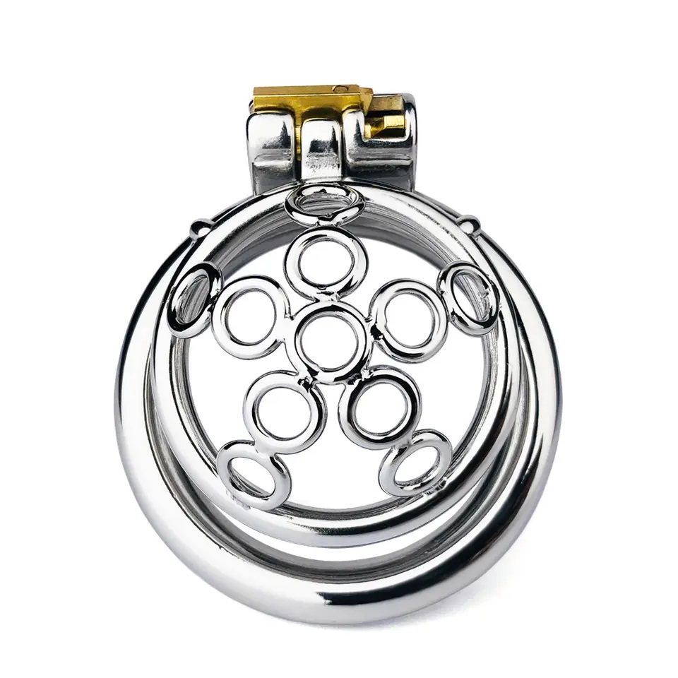 Total high: 26mm &n... FAAK - Chastity Cage 170 45mm - Silver photo-2