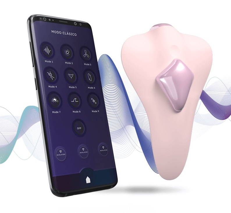 Discover the pleasure revolution with Temptation - the clito... Adrien Lastic - Temptation APP Panty Vibrator - Pink photo-2