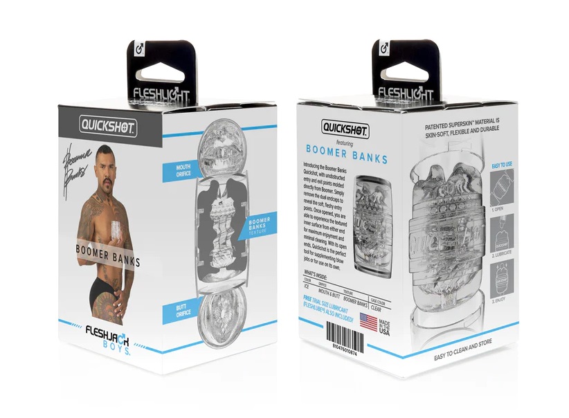 The Boomer Banks Quickshot features unobstructed exit points... Fleshjack - Quickshot Boomer Banks photo-9