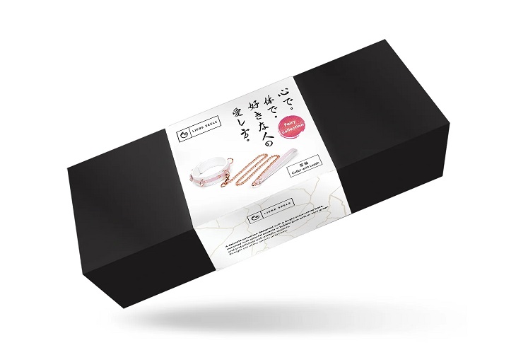 Restraint your partner with these luxurious ostrich skin pat... Liebe Seele - Fairy Goat Leather Collar - Pink photo-6