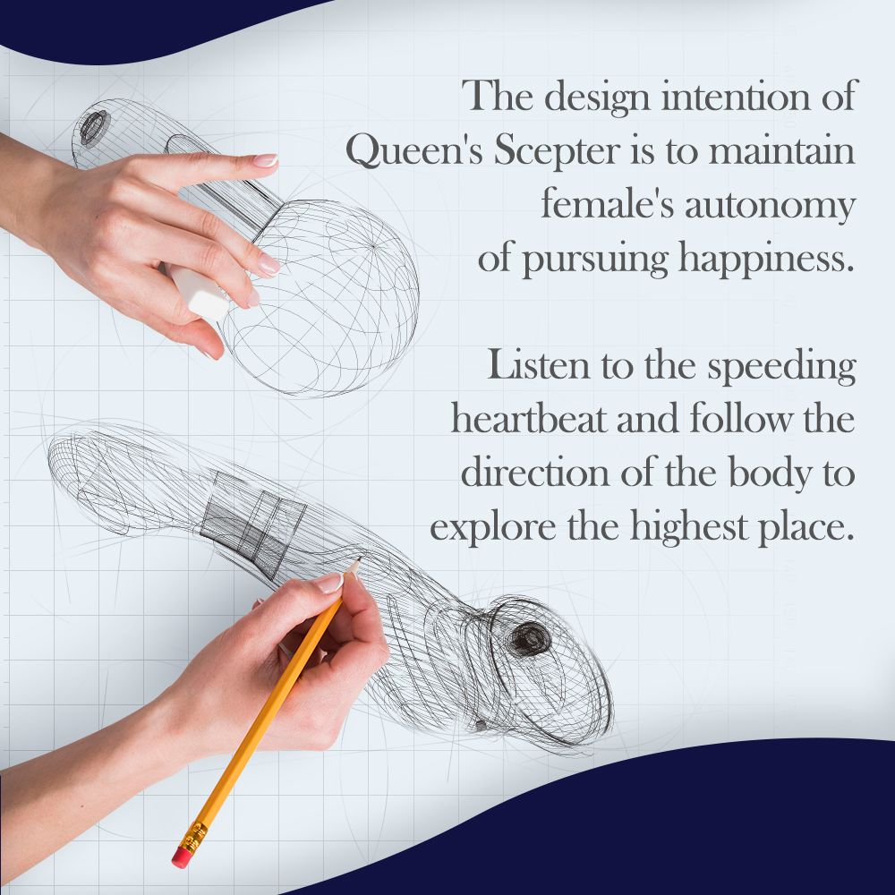 The Queen's Scepter is the most creative self-adaption m... Drywell - Queen's Scepter Couple Toys - White photo-13