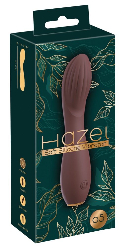 The vibrator Hazel 05 from You2Toys impresses with its curve... You2Toys - Hazel 05 Vibrator - Brown photo-11